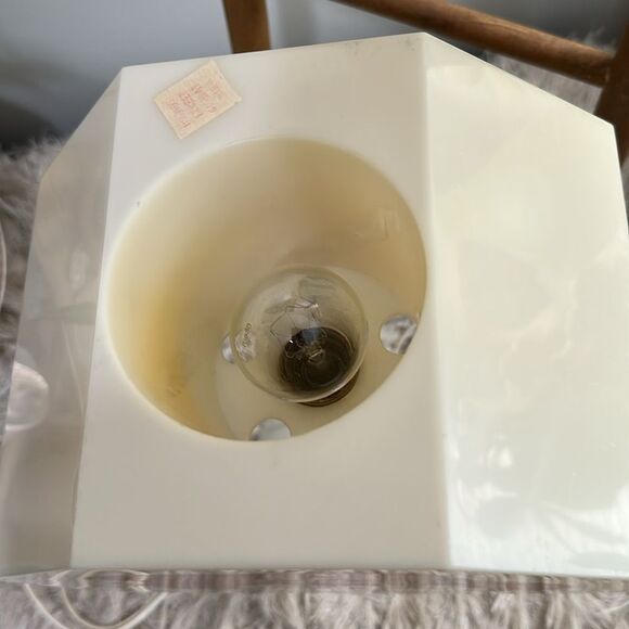 Vintage 70’s Raggedy Ann & Andy Hard Plastic Table Lamp Retro Decor Nostalgic - Picture 5 of 17